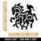 Sleipnir Norse Mythology Eight Legged Horse Rubber Stamp for Stamping Crafting Planners